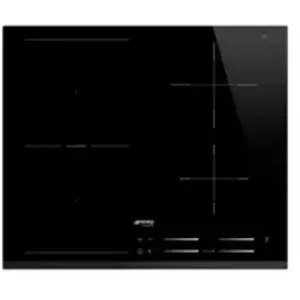 Smeg SI1M7643B Plaque à induction 4 zones 60 cm Noir pas cher