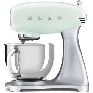 Comparateur de prix : Smeg Smeg 50's Style SMF02PGEU - Robot pâtissier - 800 Watt - vert pastel
