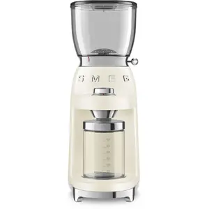 Comparateur de prix : Smeg - moulin à café 350g 150w crème cgf01creu - années 50 cgf01creu