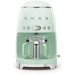 Comparateur de prix : Smeg Smeg 50's Style DCF02PGEU - Cafetière - 10 tasses - vert pastel