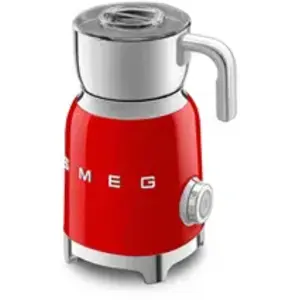 SMEG Chocolatière & Émulsionneur à lait Rouge Années 50 - MFF01RDEU pas cher