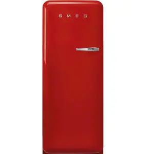 RÉfrigÉrateur 1 Porte Smeg Fab28lrd5 *rouge CharniÈres Gauche