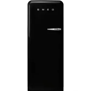 RÉfrigÉrateur 1 Porte Smeg Fab28lbl5 *noir CharniÈres Gauche pas cher