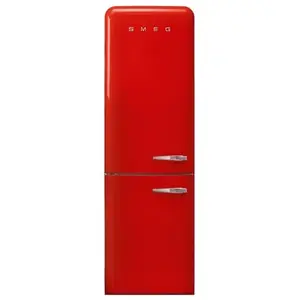 RÉfrigÉrateur CombinÉ Smeg Fab32lrd5 Rouge CharniÈres Gauche