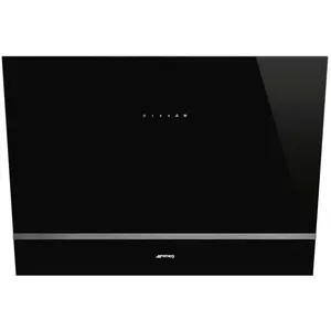 Smeg Hotte Cheminée coudée Smeg KV28N - Noir pas cher