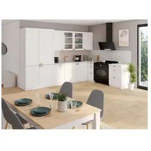 Hotte décorative inclinée Universel L. 60 cm KV26N Smeg noir pas cher