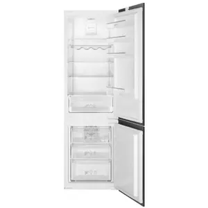 Comparateur de prix : Réfrigérateur congélateur en bas encastrable Smeg C3170NE 262 L Blanc
