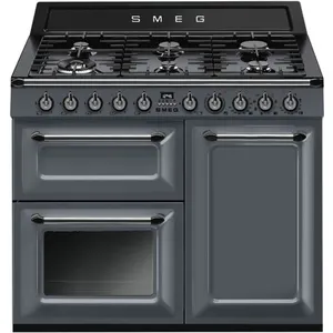 Comparateur de prix : Smeg Smeg Victoria TR103GR Cuisinière Gris ardoise