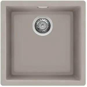 évier Granit Smeg Vzp45dv Gris Tourterelle pas cher