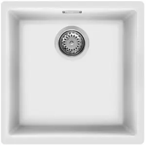 évier Granit Smeg Vzp45b Blanc pas cher