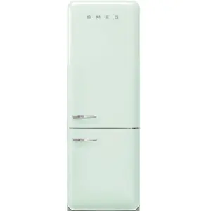 Réfrigérateur Combiné Smeg Fab38rpg5 Vert D'eau Charnières DroiteVendu parfnac