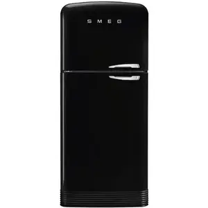 Comparateur de prix : Réfrigérateur 2 Portes Smeg Fab50lbl5 Noir Charnières Gauche