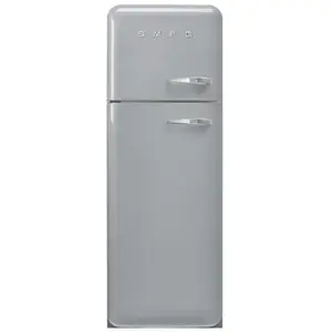 Comparateur de prix : RÉfrigÉrateur 2 Portes Smeg Fab30lsv5 Gris MÉtal CharniÈres Gauche