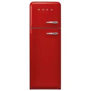 RÉfrigÉrateur 2 Portes Smeg Fab30lrd5 Rouge CharniÈres Gauche pas cher