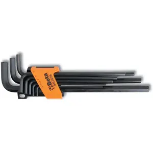 Beta Utensili Ensemble De Clés Hexagonales Longues 2-10 Mm 8 Unités One SizeVendu parbikeinn