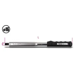 Barre dynamométrique à encliqueter 8-60 nm 16 mm connexion Beta 668rg/... pas cher
