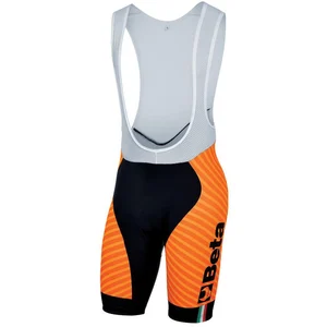 Comparateur de prix : Beta Salopette de Cyclisme Estivale Orange 2XL en Lycra avec Coussin Antibactérien