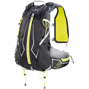 Sac à dos Ferrino x-track 15L - gris foncé/jaune - TU pas cher