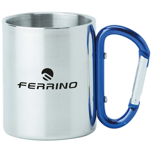 Ferrino Tasse avec mousqueton, gris, 32,4 x 17,1 x 21 cm pas cher
