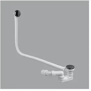 preotec p20 Garniture de vidage et de trop-plein clic-clac pour baigno...