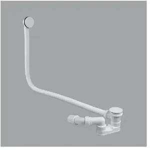 preotec p20 Garniture de vidage et de trop-plein clic-clac pour baigno...