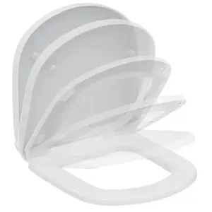 Comparateur de prix : Abattant Kheops à frein de chute courte IDEAL STANDARD - T679901