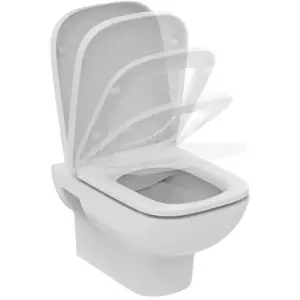 Ideal Standard i.life A Cuvette suspendue avec abattant WC, T467101,Vendu paramazon