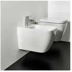 IDEAL STANDARD I.LIFE S - BIDET SUSPENDU, 355X480 MM, AVEC TROP-PLEIN,Vendu paramazon