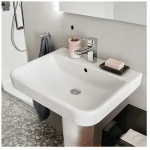 Lavabo - IDEAL STANDARD - 60x48 cm - Céramique - Blanc - Résistant 25 ansVendu paramazon