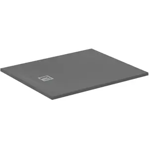 Ideal Standard T5605FS Ultra Flat S+ Bac de Douche, Gris Ciment pas cher