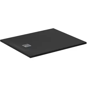 Ideal Standard T5605FV Ultra Flat S+ Bac de Douche, Noir pas cher