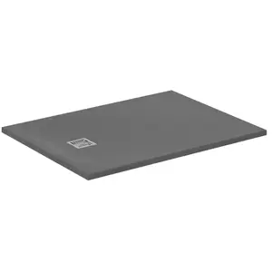 Ideal Standard T5595FS Ultra Flat S+ Bac de Douche, Gris Ciment pas cher