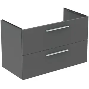 Ideal Standard i.life B Meuble sous-vasque, 2 tiroirs, T5585NG, pas cher