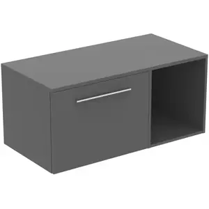 Ideal Standard i.life B Meuble sous-vasque sans découpe, 1 tiroir, T5755NG, pas cher
