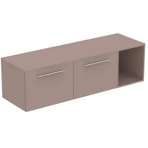 Ideal Standard i.life B Meuble sous-vasque sans découpe, 2 tiroirs, T5842NH, pas cher