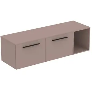 Ideal Standard i.life B Meuble sous-vasque sans découpe, 2 tiroirs, T5841NH, pas cher