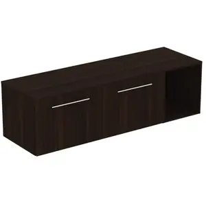 Ideal Standard i.life B Meuble sous-vasque sans découpe, 2 tiroirs, T5842NW, pas cher
