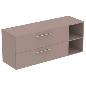 Ideal Standard i.life B Meuble sous-vasque sans découpe, 2 tiroirs, T5765NH, pas cher