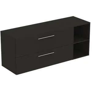 Ideal Standard i.life B Meuble sous-vasque sans découpe, 2 tiroirs, T5765NV, pas cher