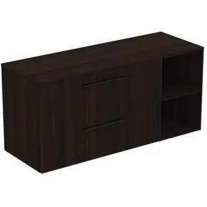 Ideal Standard i.life B Meuble sous-vasque sans découpe, 2 tiroirs, T5760NW, pas cher