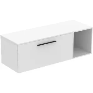 Ideal Standard i.life B Meuble sous-vasque sans découpe, 1 tiroir, T5762DU, pas cher
