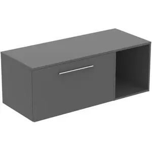 Ideal Standard i.life B Meuble sous-vasque sans découpe, 1 tiroir, T5759NG, pas cher