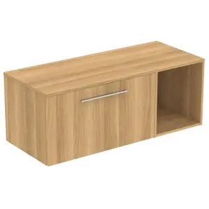 Ideal Standard i.life B Meuble sous-vasque sans découpe, 1 tiroir, T5759NX, pas cher