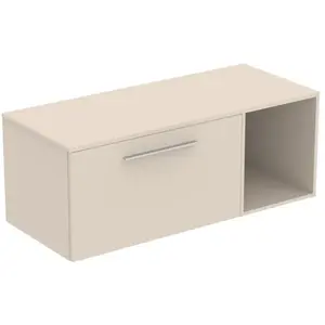 Ideal Standard i.life B Meuble sous-vasque sans découpe, 1 tiroir, T5759NF, pas cher