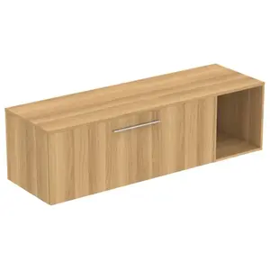 Ideal Standard i.life B Meuble sous-vasque sans découpe, 1 tiroir, T5838NX, pas cher