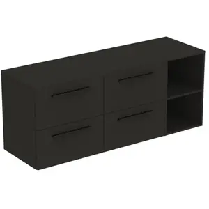 Ideal Standard i.life B Meuble sous-vasque sans découpe, 4 tiroirs, T5839NV, pas cher
