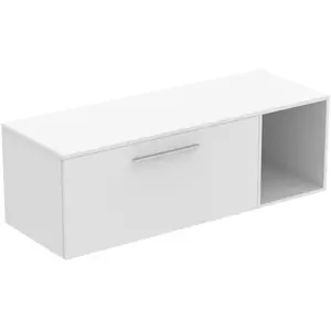 Ideal Standard i.life B Meuble sous-vasque sans découpe, 1 tiroir, T5763DU, pas cher