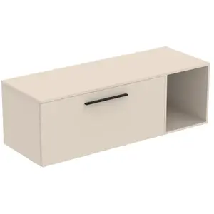 Ideal Standard i.life B Meuble sous-vasque sans découpe, 1 tiroir, T5762NF, pas cher