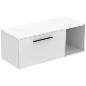 Ideal Standard i.life B Meuble sous-vasque sans découpe, 1 tiroir, T5758DU, pas cher