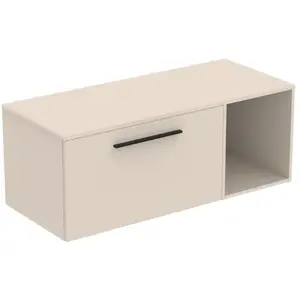 Ideal Standard i.life B Meuble sous-vasque sans découpe, 1 tiroir, T5758NF, pas cher
